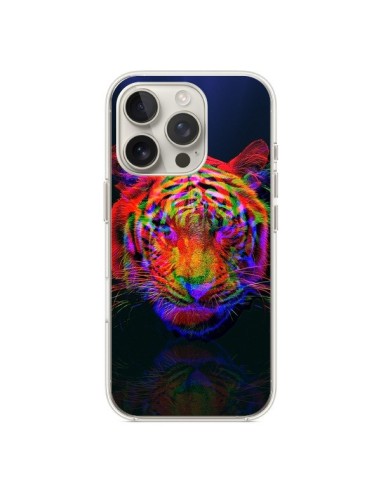 Coque iPhone 16 Pro Tigre Beautiful Aberration - Maximilian San