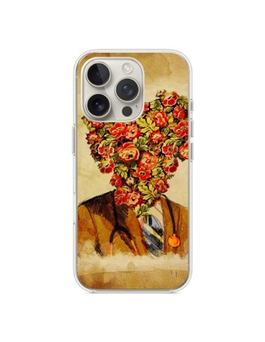 Coque iPhone 16 Pro Docteur Love Fleurs - Maximilian San