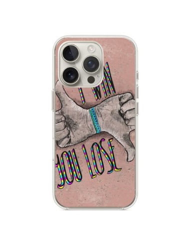 Coque iPhone 16 Pro I win You lose - Maximilian San