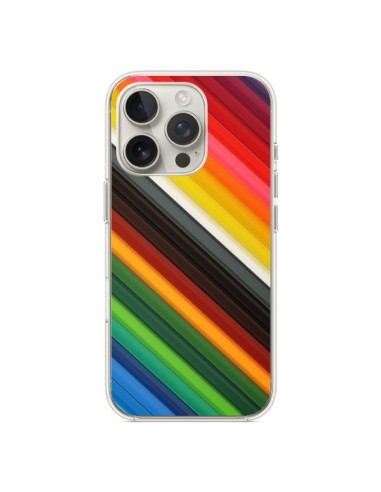 Coque iPhone 16 Pro Arc en Ciel Rainbow - Maximilian San