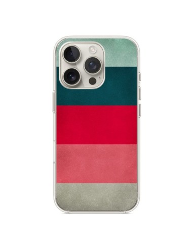 Coque iPhone 16 Pro Bandes New York City Hues - Maximilian San