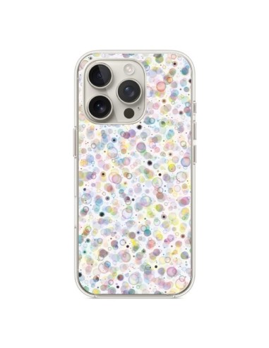 Coque iPhone 16 Pro Cosmic Bubbles Multicolored - Ninola Design