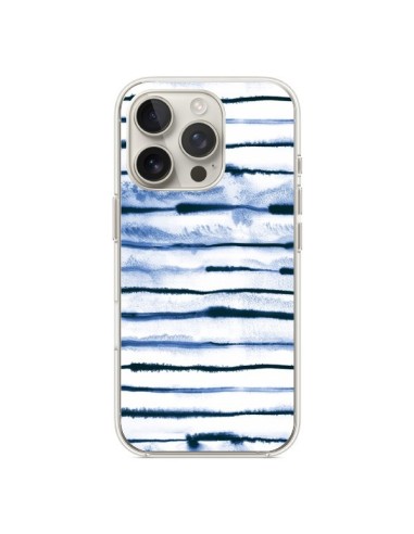 Cover iPhone 16 Pro Electric Lines Bianco - Ninola Design