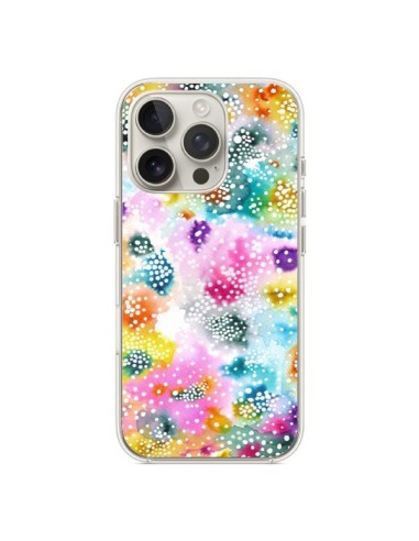 Coque iPhone 16 Pro Experimental Surface Colorful - Ninola Design