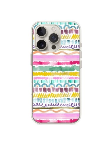 Cover iPhone 16 Pro Garlands Tribal - Ninola Design