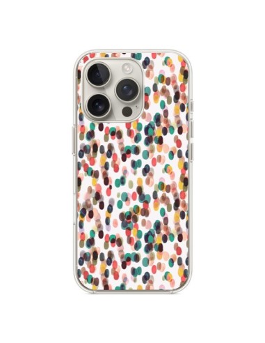 Coque iPhone 16 Pro Rainbow Lace Neon - Ninola Design