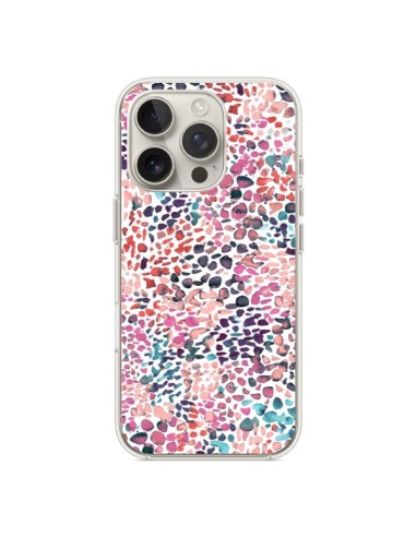 Coque iPhone 16 Pro Soft Nautical Watercolor Lines - Ninola Design