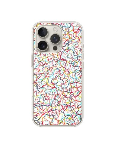 Cover iPhone 16 Pro Water Drawings Bianco - Ninola Design