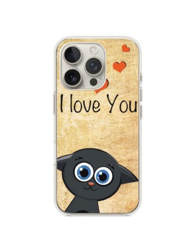 Coque iPhone 16 Pro Cute Cat - Nico