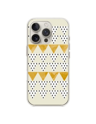 iPhone 16 Pro Case Triangles Oro - Pura Vida