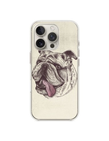 Coque iPhone 16 Pro Chien Bulldog - Rachel Caldwell