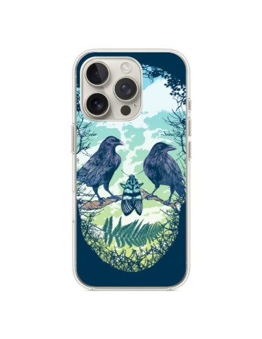 Coque iPhone 16 Pro Tête de Mort Nature - Rachel Caldwell