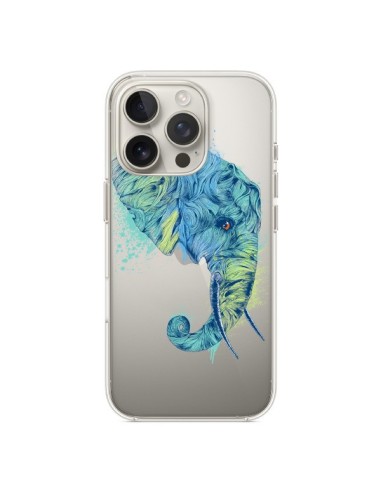 Coque iPhone 16 Pro Elephant Elefant Transparente - Rachel Caldwell