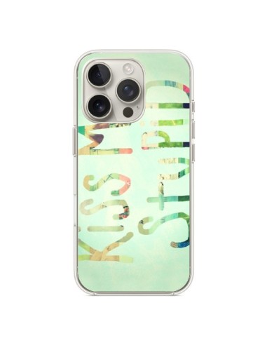 Cover iPhone 16 Pro Baciami Stupido - R Delean