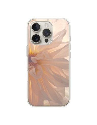 Coque iPhone 16 Pro Fleurs Rose - R Delean