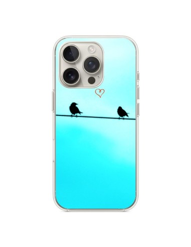 Coque iPhone 16 Pro Oiseaux Birds Amour Love - R Delean