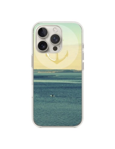 Coque iPhone 16 Pro Ancre Navire Bateau Summer Beach Plage - R Delean