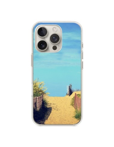 Coque iPhone 16 Pro Plage Beach Sand Sable - R Delean