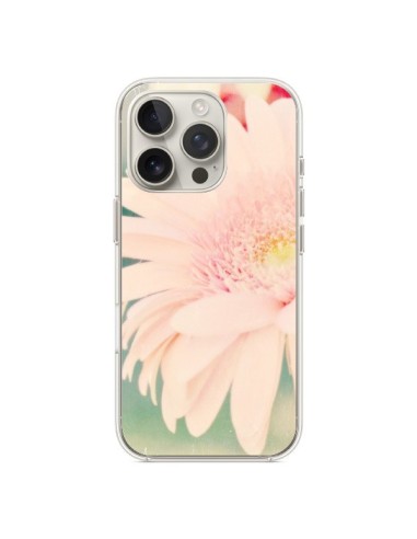 Coque iPhone 16 Pro Fleurs Roses magnifique - R Delean