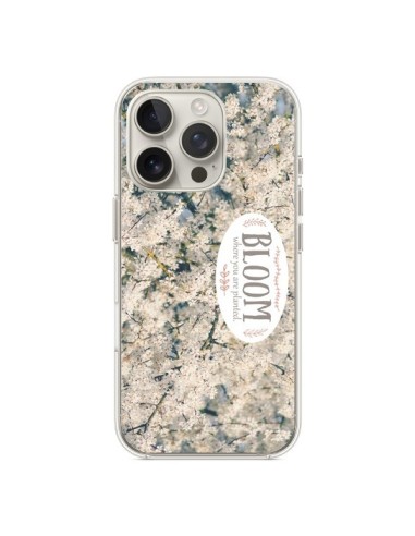 Cover iPhone 16 Pro Bloom Fiori Ciliegio - R Delean