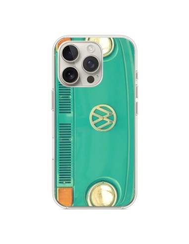 Coque iPhone 16 Pro Groovy Van Hippie VW - R Delean