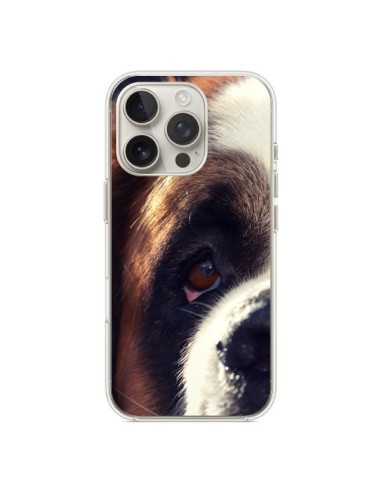 Coque iPhone 16 Pro Saint Bernard Chien Dog - R Delean