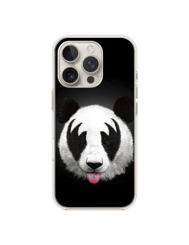 Coque iPhone 16 Pro Kiss of a Panda - Robert Farkas