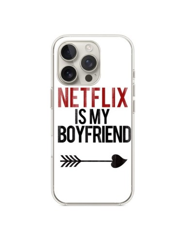 Coque iPhone 16 Pro Netflix is my Boyfriend - Rex Lambo