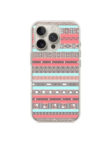 Coque iPhone 16 Pro Azteque Aztec Rose Pastel - Rex Lambo