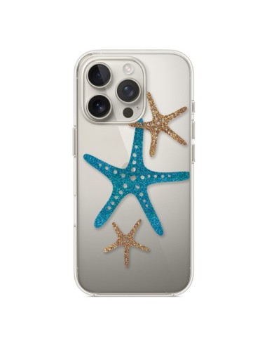 Cover iPhone 16 Pro Stella Marina Trasparente - Sylvia Cook