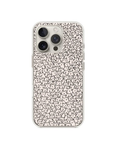 Coque iPhone 16 Pro A lot of cats chat - Santiago Taberna