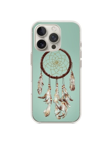 Coque iPhone 16 Pro Attrape-rêves vert - Tipsy Eyes