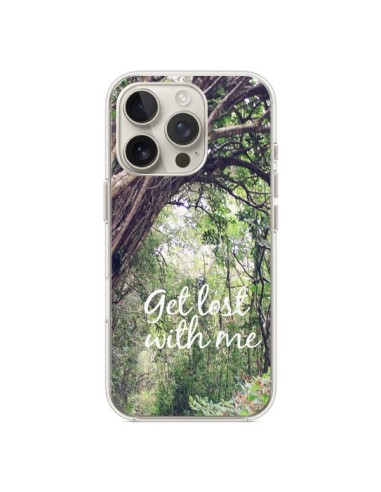 Coque iPhone 16 Pro Get lost with him Paysage Foret Palmiers - Tara Yarte