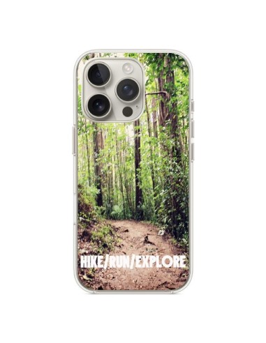 Coque iPhone 16 Pro Hike Run Explore Paysage Foret - Tara Yarte