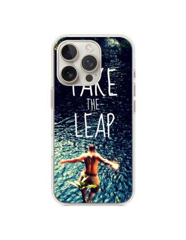 Coque iPhone 16 Pro Take the leap Saut - Tara Yarte