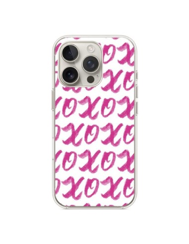 Coque iPhone 16 Pro XoXo Rose Transparente - Yohan B.