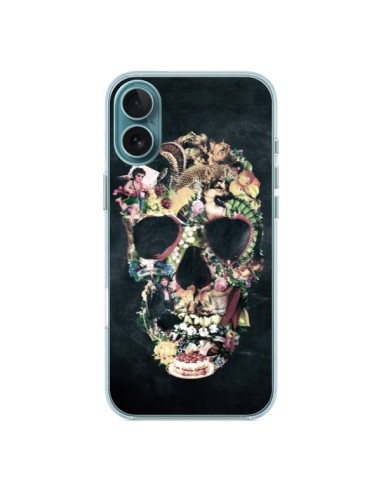 Coque iPhone 16 Plus Skull Vintage Tête de Mort - Ali Gulec