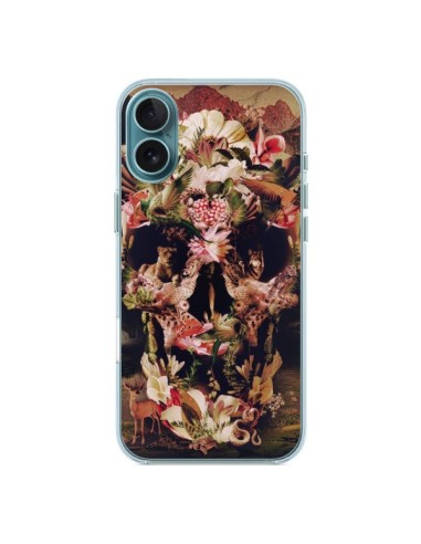 iPhone 16 Plus Case Skull Jungle - Ali Gulec