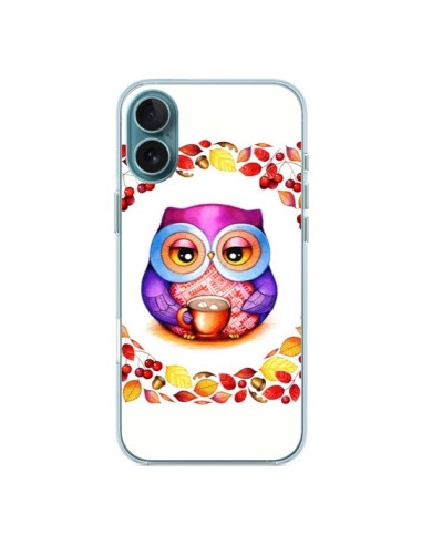 Coque iPhone 16 Plus Chouette Automne - Annya Kai