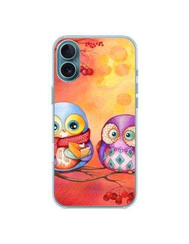 Coque iPhone 16 Plus Chouette Arbre - Annya Kai