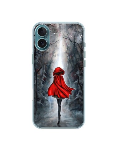 Coque iPhone 16 Plus Le Petit Chaperon Rouge Bois - Annya Kai