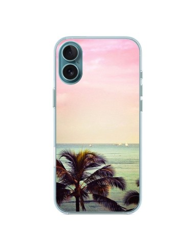 Coque iPhone 16 Plus Sunset Palmier Palmtree - Asano Yamazaki