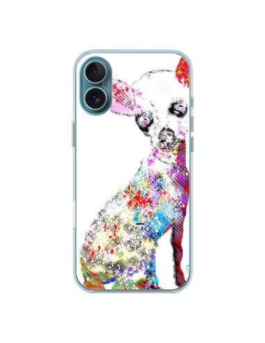 Coque iPhone 16 Plus Chien Chihuahua Graffiti - Bri.Buckley