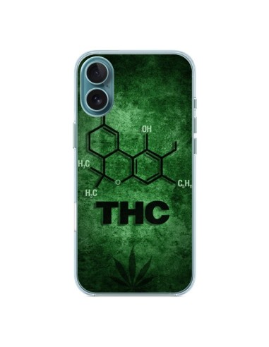 Coque iPhone 16 Plus THC Molécule - Bertrand Carriere