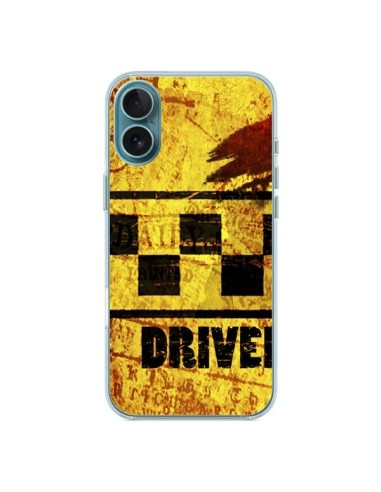 Coque iPhone 16 Plus Driver Taxi - Brozart