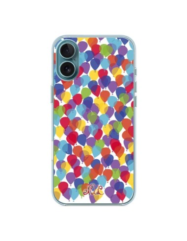 Coque iPhone 16 Plus Ballons La Haut - Enilec