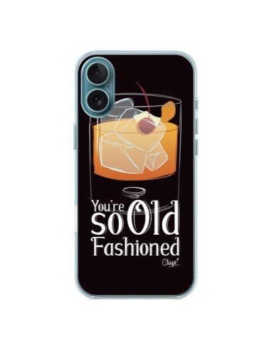 Cover iPhone 16 Plus You're so old fashioned Cocktail Barman - Chapo