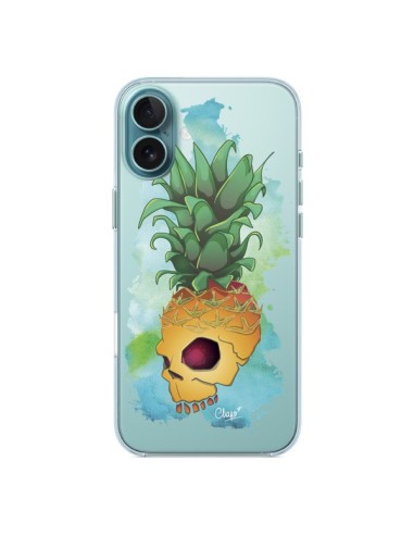 Coque iPhone 16 Plus Crananas Crane Ananas Transparente - Chapo