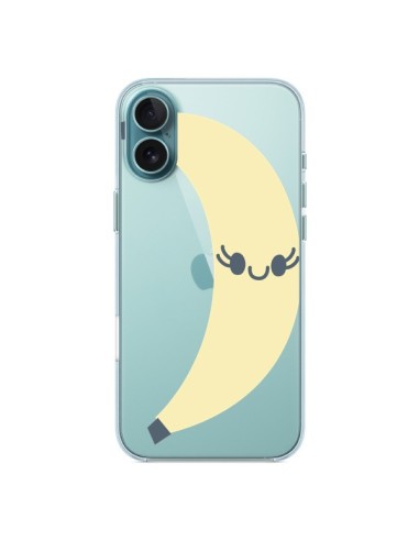 Coque iPhone 16 Plus Banana Banane Fruit Transparente - Claudia Ramos