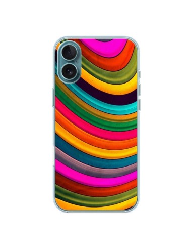 Coque iPhone 16 Plus More Curve Vagues - Danny Ivan